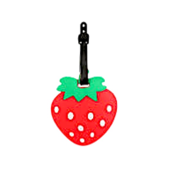STRAWBERRY LUGGAGE TAG NWT - Picture 7 of 7